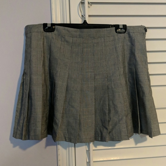 Glen Plaid Skirt - Picture 1 of 2
